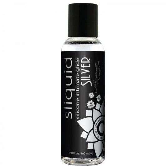 Sliquid Naturals Silver Silicone Lubricant 2oz