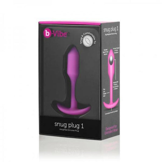 B-vibe Snug Plug 1 Fuchsia