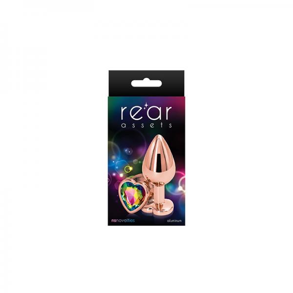 Rear Assets Rose Gold Heart Medium Rainbow